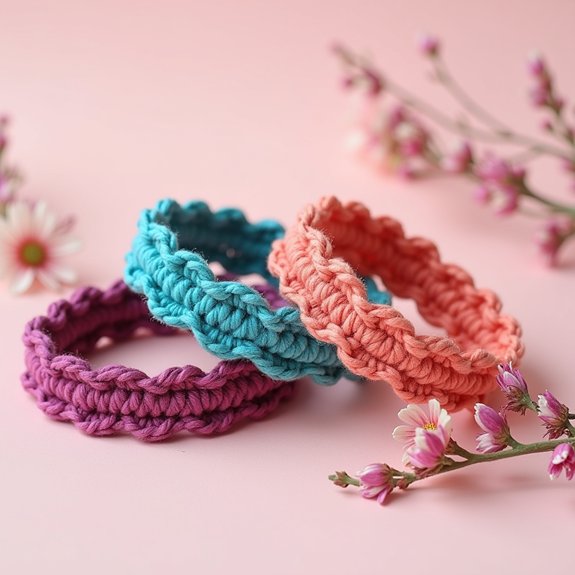crochet bracelets made easily