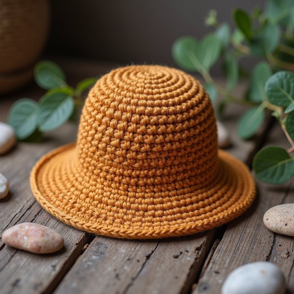 crochet bucket hat style