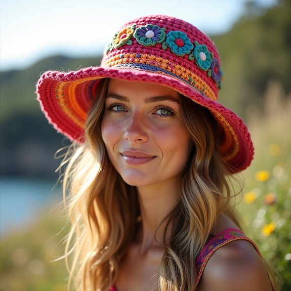 crochet bucket hat style