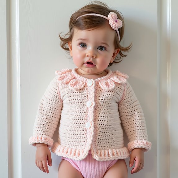 crochet cardigan pattern instructions