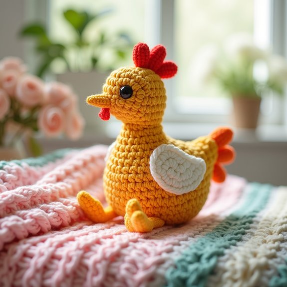 crochet chicken pattern instructions