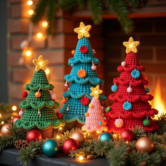 crochet christmas tree decoration