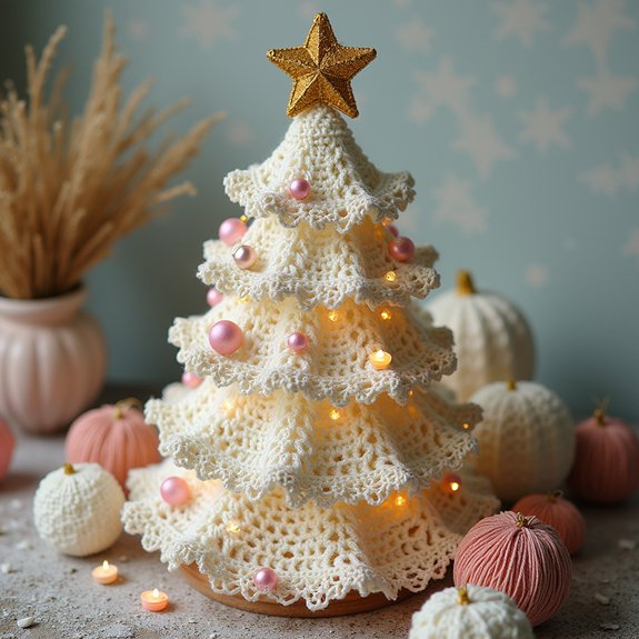 crochet christmas tree decoration
