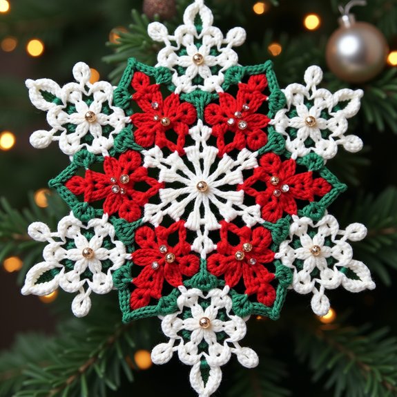 crochet christmas tree topper