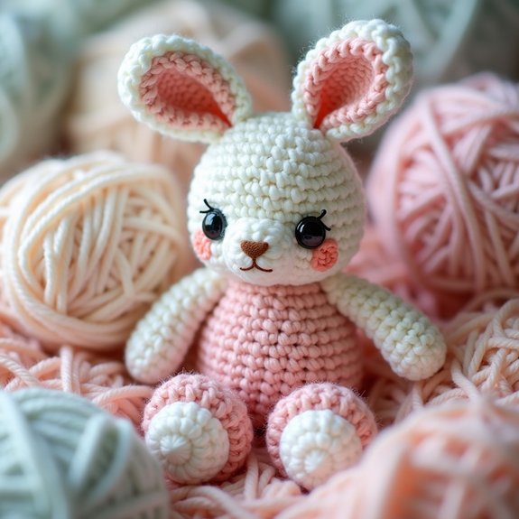 crochet cute bunny toy