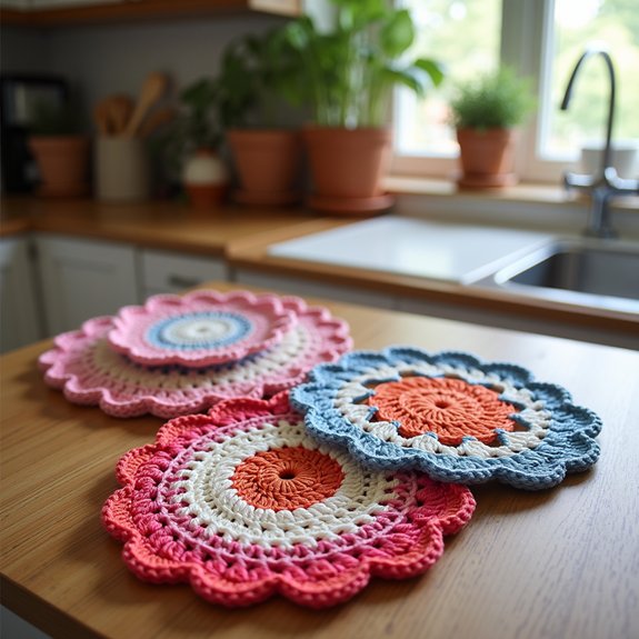 crochet dishcloths for functionality