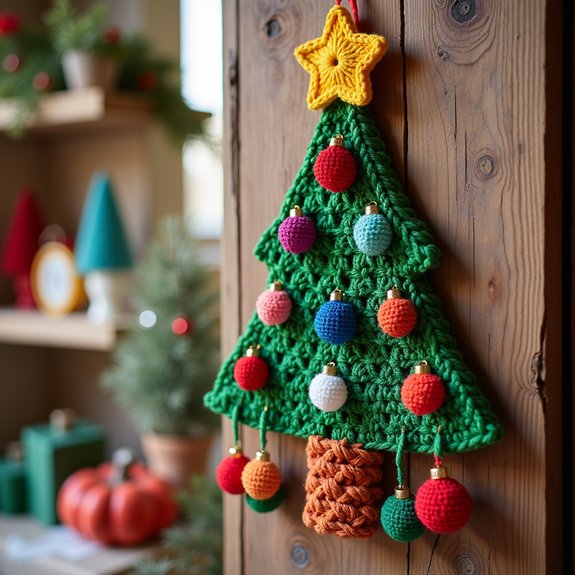 crochet holiday decor project