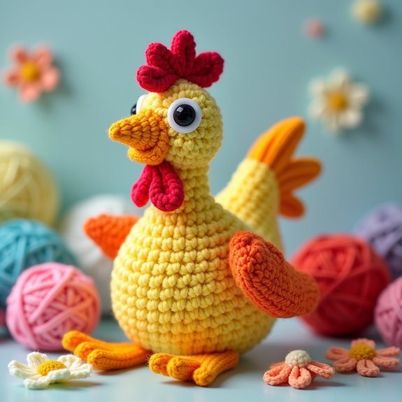 crochet pattern for hen