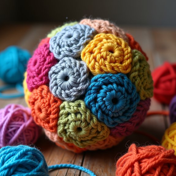crochet pattern for sports ball