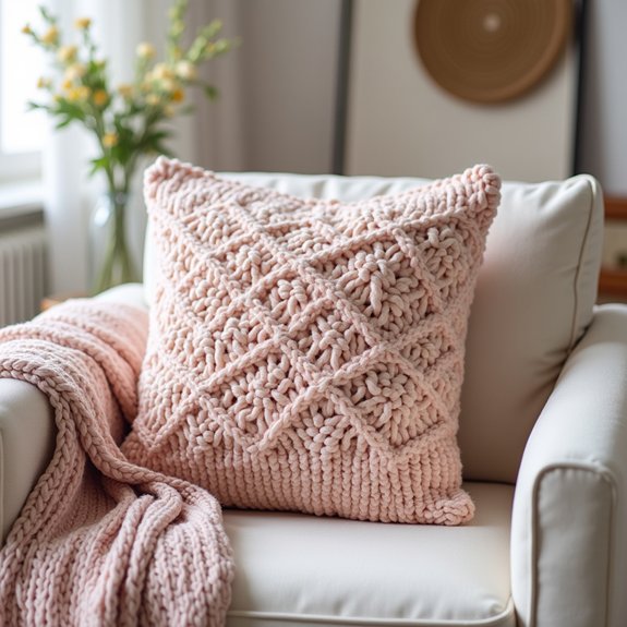 crochet pillow crafting guide