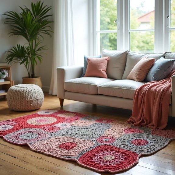 crochet rugs crafting techniques