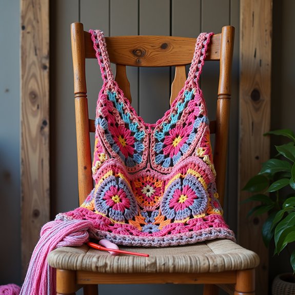crochet style summer top