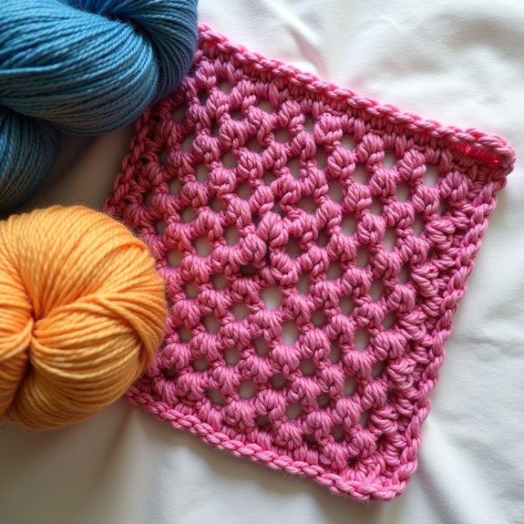 crochet technique treble stitch