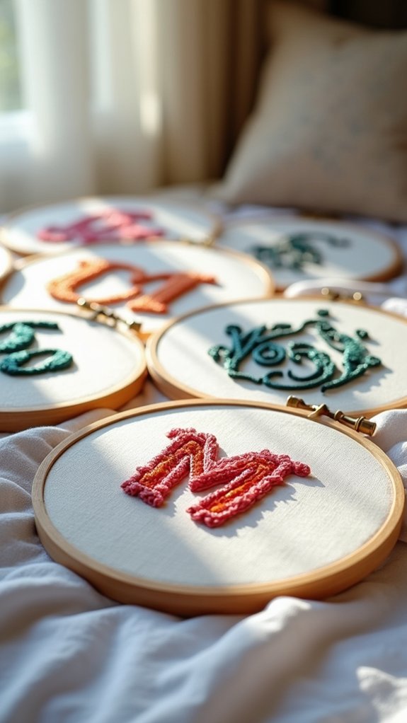 custom initial designs available