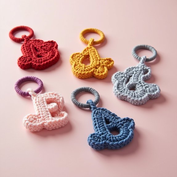 customizable name keychains available