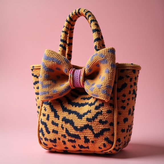 cute animal print bag
