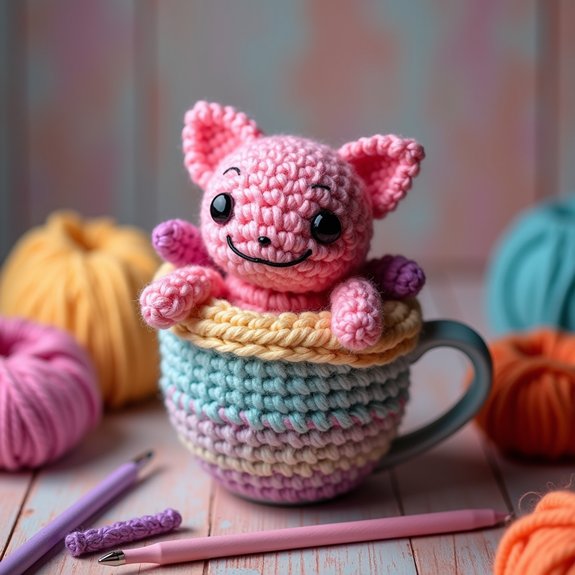cute axolotl crochet pattern