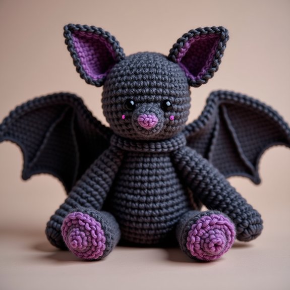 cute bat plush toy