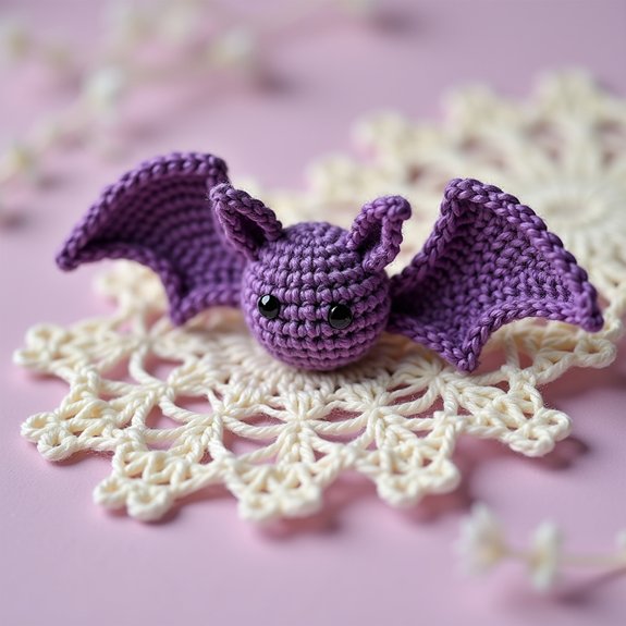 cute bat themed hair accessories