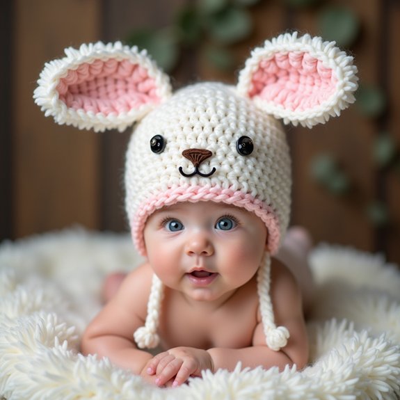 cute bunny ear hat