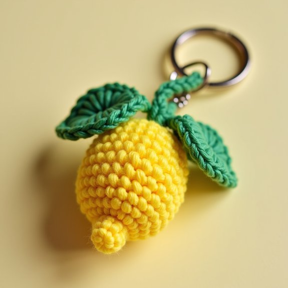 cute citrus themed accessory