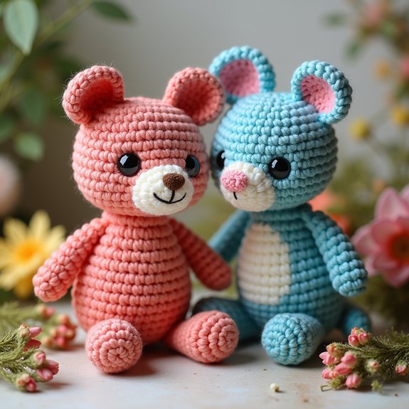cute crochet animal toys