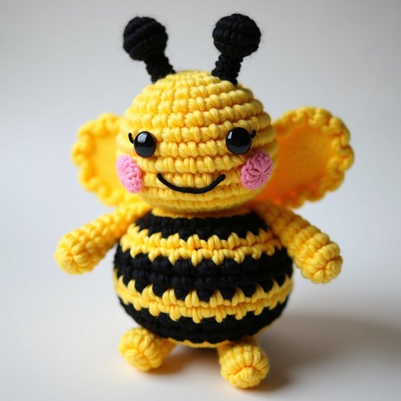 cute crochet bee pattern