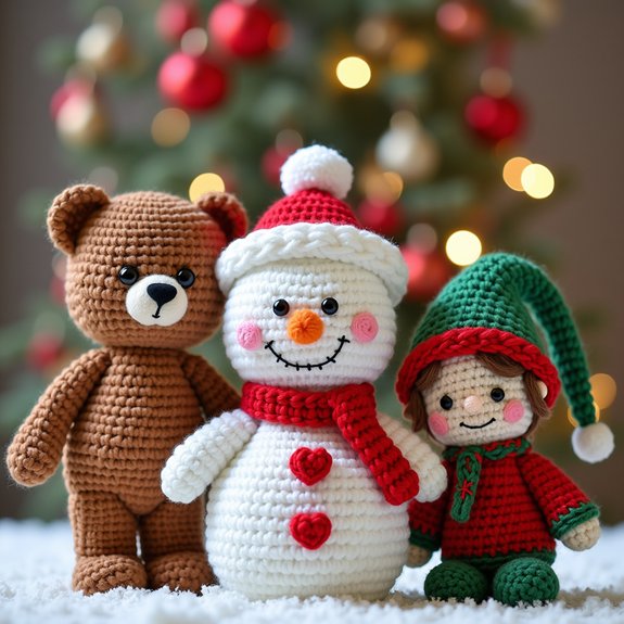 cute crochet stuffed animals