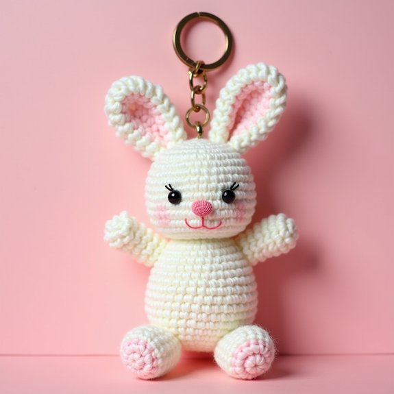 cute fluffy bunny accessory