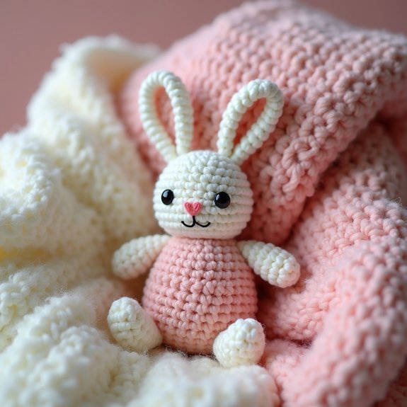 cute handmade crochet bunny