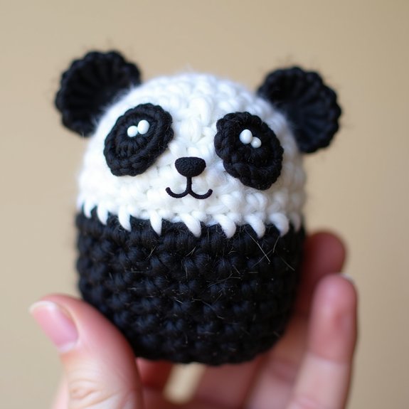 cute panda airpods cover