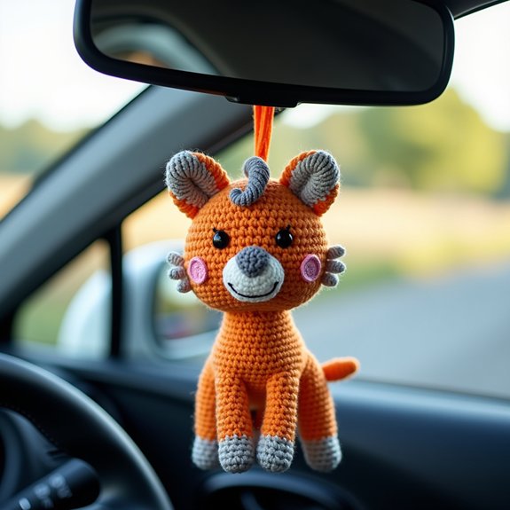 cute stuffed vehicle accessory