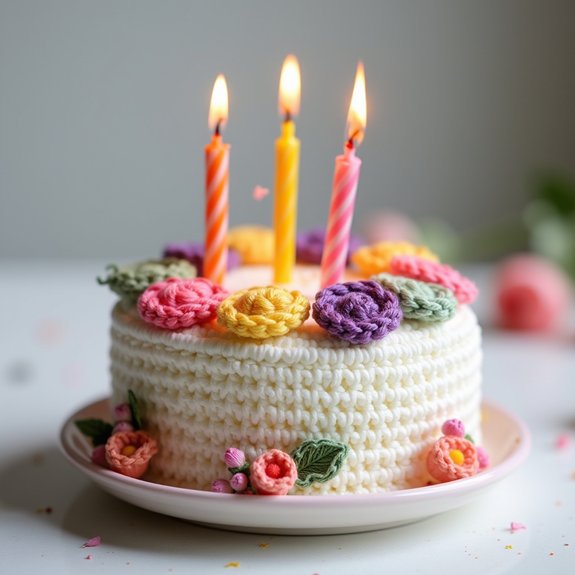 cute tiny birthday cake