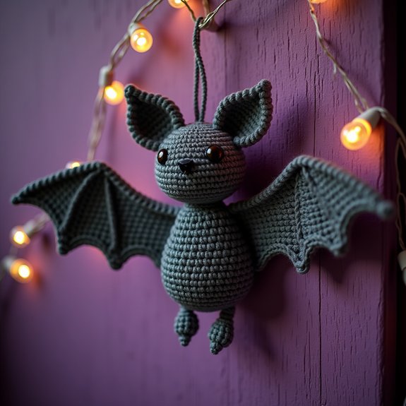 decorative bat inspired artwork