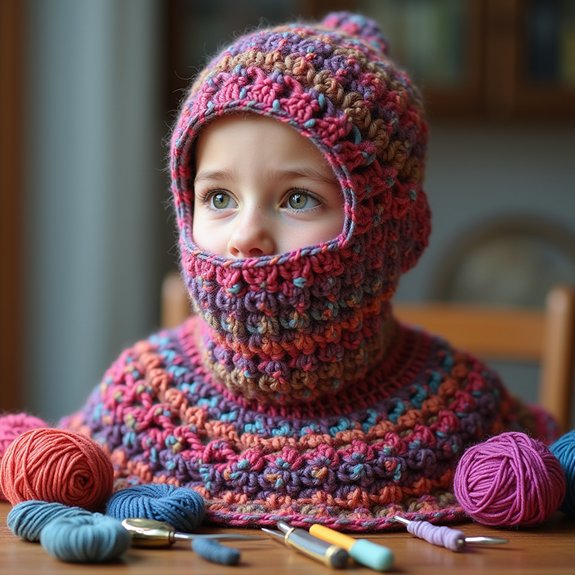 decorative crochet headwear accessory