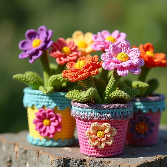 decorative flower pot design
