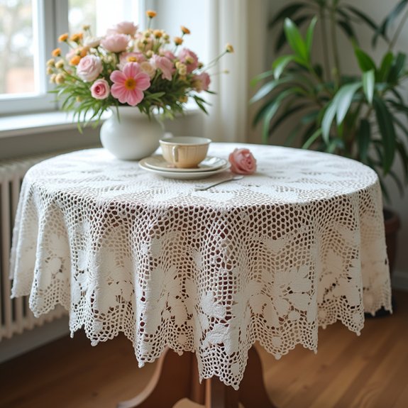 decorative lace garland design