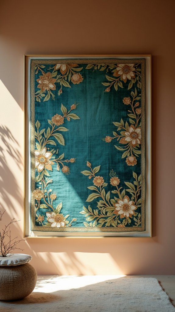 decorative textile wall art
