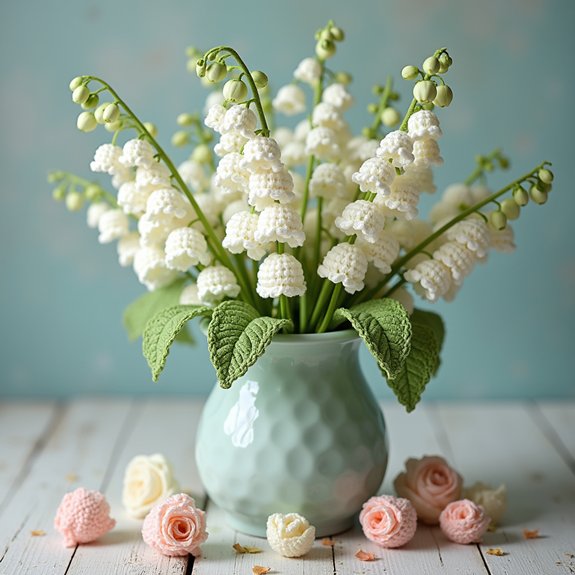 delicate fragrant white flowers