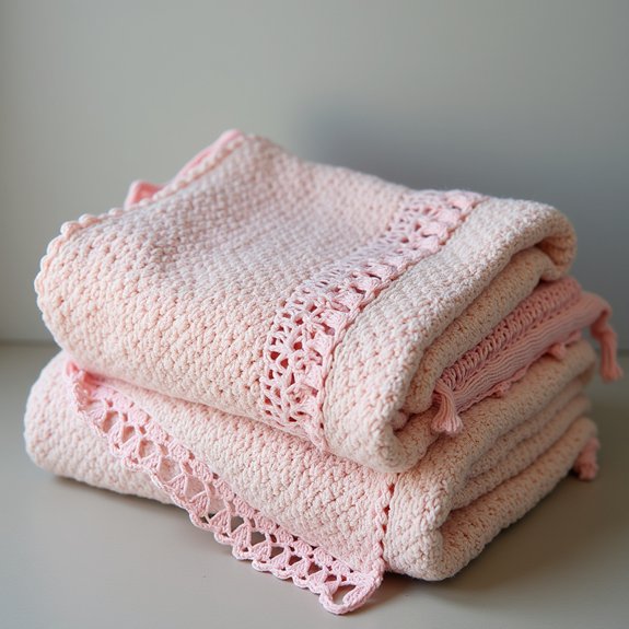 delicate lace trim design