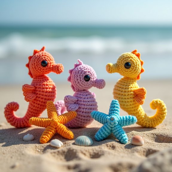 delicate marine life forms
