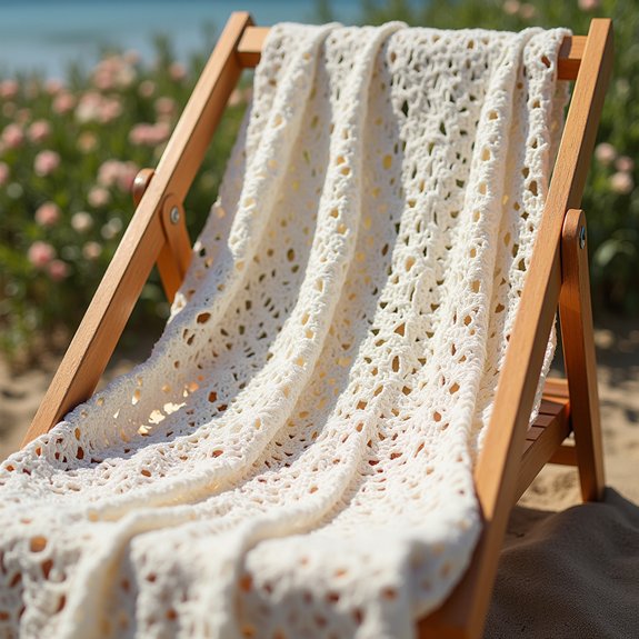 delicate vintage lace wrap