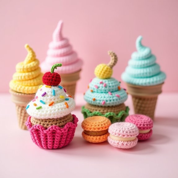 delicious confections and desserts