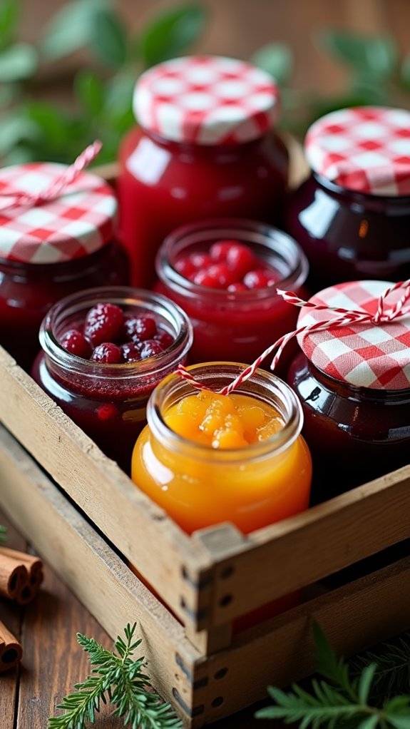 delicious homemade fruit spreads