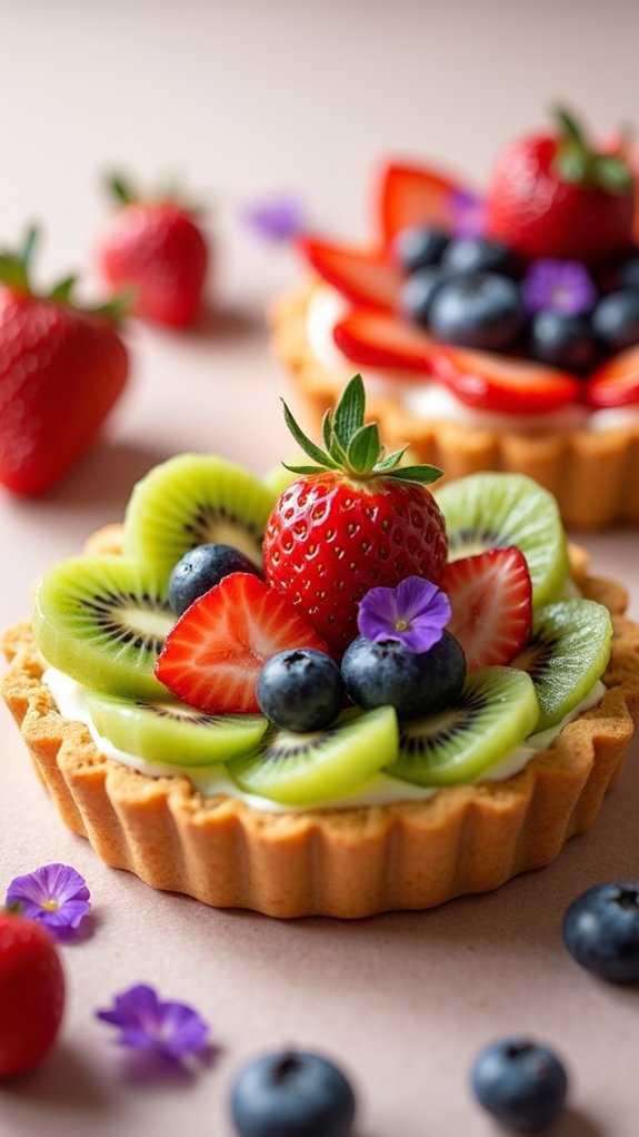 delicious sophisticated fruit tart