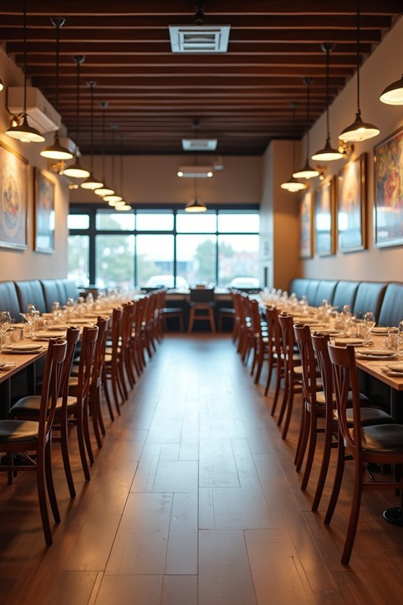 dining space dimensions guidelines