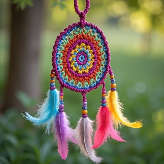 distinctive handcrafted dream catcher