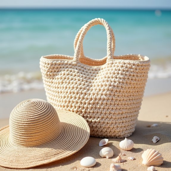 durable spacious beach tote