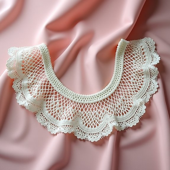elegant antique lace accessory