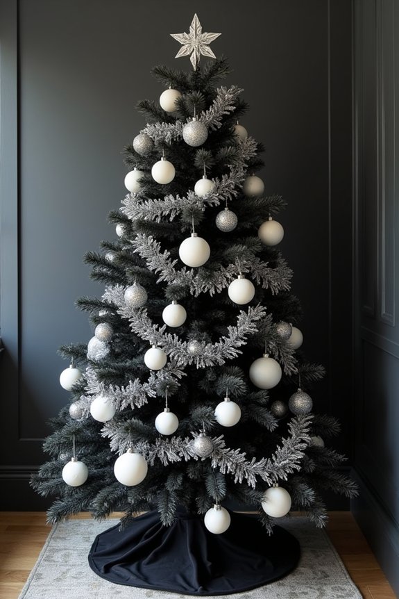 elegant black and white